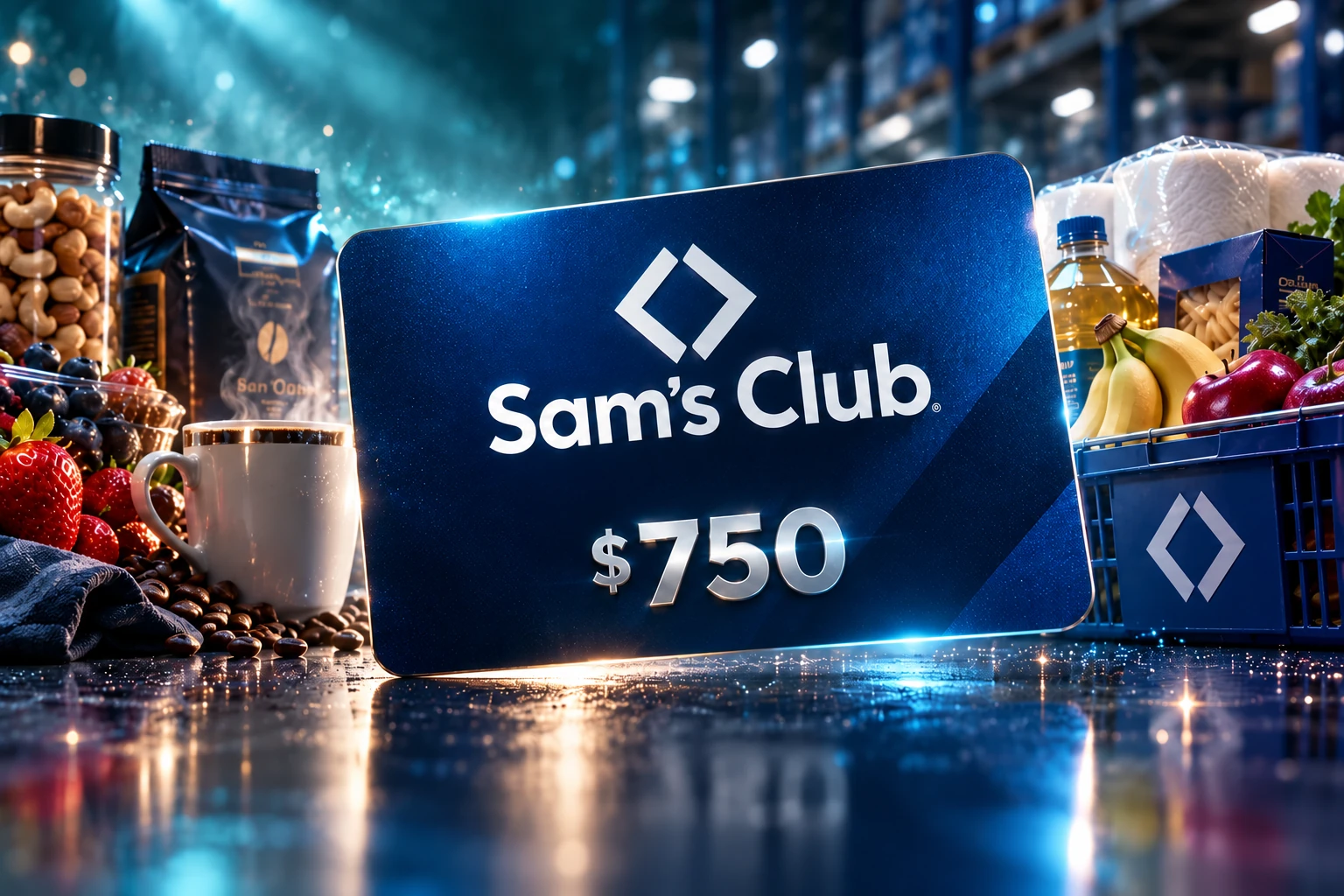 Sam’s Club $750 promotional artwork